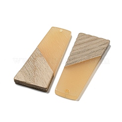 Resin & Walnut Wood Pendants&nbsp;RESI-XCP0002-16C