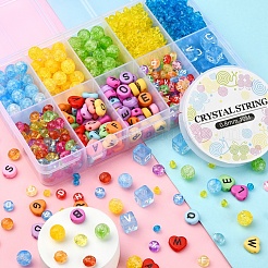 Transparent & Opaque Acrylic Beads&nbsp;DIY-YW0005-71