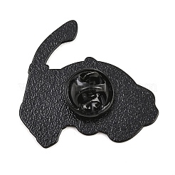 ダイビングマスクのエナメルブローチ  バックパック用合金ラペルピンバック  ブラック  空色  31x31mm&nbsp;X-JEWB-I063-01EB-02