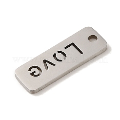 Non-Tarnish 201 Stainless Steel Pendants&nbsp;STAS-E217-39D-P