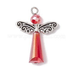 Glass & Alloy Pendants&nbsp;PALLOY-JF03051