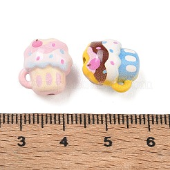 Baking Paint Alloy Beads&nbsp;AL-CBABBA2-02B