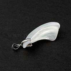 Natural Trochid Shell/Trochus Shell Pendants&nbsp;SSHEL-M021-13