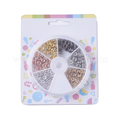 Brass Rhinestone Spacer Beads&nbsp;RB-JP0002-12-NF