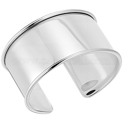 2Pcs Alloy Grooved Bangles&nbsp;FIND-BBC0005-34A