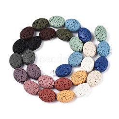 Natural Lava Rock Beads Strands&nbsp;G-N257-18A-01