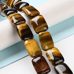 Natural Tiger Eye Beads Strands&nbsp;G-K357-D19-01