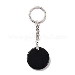 Natural Gemstone Triskele/Triskelion Pendant Keychain&nbsp;KEYC-A031-01P