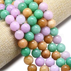 Natural Malaysia Jade Beads Strands&nbsp;G-L645-A01-10mm-34