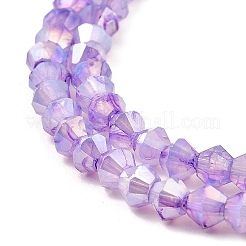 Imitation Jade Glass Beads Strands&nbsp;GLAA-P058-02A-04