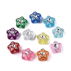 Plastic Star Beads&nbsp;KY-Q002-07