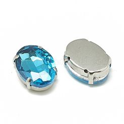 Sew on Rhinestone&nbsp;RGLA-T091-6x8mm-12P