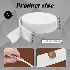 6M Self-adhesive Felt Fabric&nbsp;AJEW-WH0007-39B