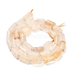 Heated Natural Citrine Beads Strands&nbsp;G-G068-A20-01