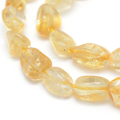 Natural Citrine Beads Strands&nbsp;X-G-P331-03A