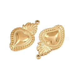 304 Stainless Steel Pendants Rhinestone Settings&nbsp;STAS-L317-29G