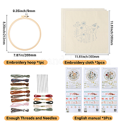 DIY Embroidery Kits For Beginner&nbsp;DIY-WH20011-73F