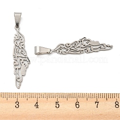 Non-Tarnish 304 Stainless Steel Pendants&nbsp;STAS-H184-10P