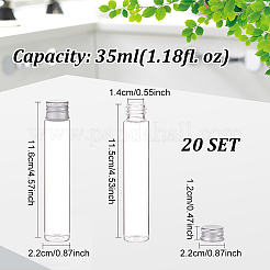 Glass Empty Cosmetic Containers&nbsp;CON-WH0084-43C