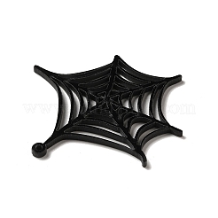 ハロウィン不透明アクリルパーツ  六角  54x53x2mm  穴：1.6mm&nbsp;SACR-P020-C05