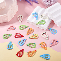 Iron Enamel Snap Hair Clips&nbsp;PHAR-TADJ0001-06C