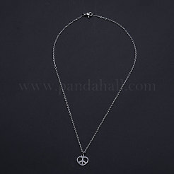 Non-Tarnish 201 Stainless Steel Pendant Necklaces&nbsp;NJEW-S105-JN579-40-1