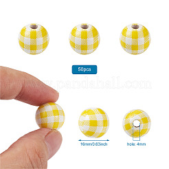 Natural Wooden Beads&nbsp;WOOD-TAC0010-05G