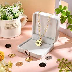 8Pcs 4 Colors Mother's Day Ion Plating(IP) 304 Stainless Steel Pendants&nbsp;STAS-PH0003-95