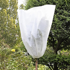 Non-Woven Fabric Thickened Winter Plant Covers with Zipper Drawstring&nbsp;DIY-WH20816-001A