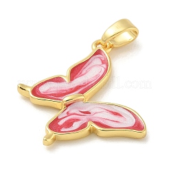 Brass Enamel Pendants&nbsp;KK-G517-01G-03