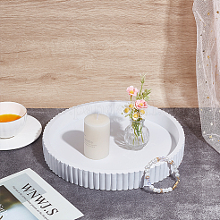 Resin Jewelry Dish&nbsp;ODIS-WH0099-162-1