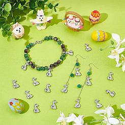 50Pcs Easter 304 Stainless Steel Pendants&nbsp;STAS-UN0052-05