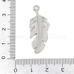 Hollow 304 Stainless Steel Pendants&nbsp;STAS-Z194-03P-02