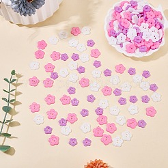 240Pcs 3 Styles Acrylic Sewing Buttons for Costume Design&nbsp;BUTT-DJ0001-11