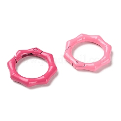 10Pcs Spray Painted Alloy Spring Gate Rings&nbsp;FIND-YW0001-61