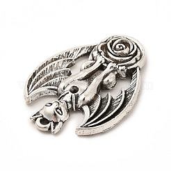 Tibetan Style Alloy Pendant Rhinestone Settings&nbsp;FIND-G046-04AS