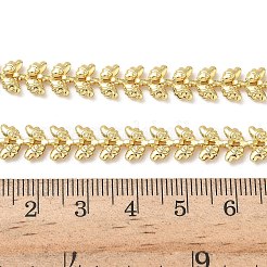 8mm真鍮製バタフライウィングリンクチェーンネックレス（女性用）  ラックめっき  長持ちメッキ  鉛フリー＆カドミウムフリー  18KGP本金メッキ  17.72インチ（45cm）&nbsp;NJEW-K271-19G