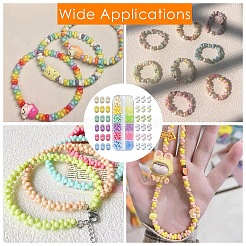 Opaque & Transparent Acrylic Beads&nbsp;MACR-YW0003-16