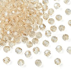 プレシオサ®クリスタルビーズ  チェコクリスタル  451 19 602 ラウンド  00030 235 ハニー  5mm  穴：1mm&nbsp;X-PRC-BB5-00030-235