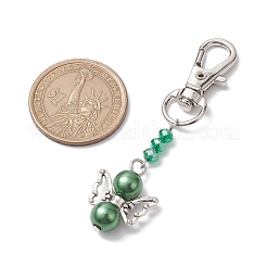 Angel ABS Plastic Imitation Pearl Pendant Decooration&nbsp;HJEW-JM01942