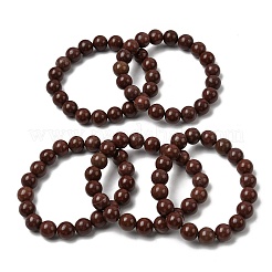 Natural Coffee Jasper Beads Bracelets&nbsp;BJEW-A153-01B