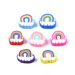 Handmade Polymer Clay Beads&nbsp;X-CLAY-T012-31