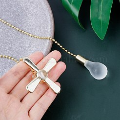 Zinc Alloy Ceiling Fan Pull Chain Extenders&nbsp;FIND-WH0053-37LG