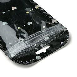 40Pcs 4 Styles Rectangle Laser Plastic Yin-yang Zip Top Gift Bags&nbsp;OPP-FS0001-05
