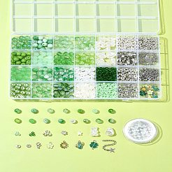 DIY Glass Beads Bracelets Jewelry Making Kit&nbsp;DIY-FS0007-69
