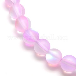 Synthetic Moonstone Beads Strands&nbsp;X-G-F142-6mm-09