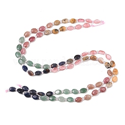 Cherry Quartz Glass & Natural  Rhodonite & Sodalite & Green Aventurin & Crazy Agate Beads Strands&nbsp;G-Z135-A12