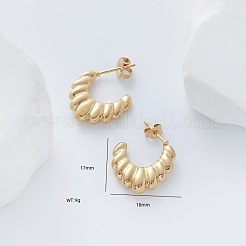304 Stainless Steel Stud Earrings&nbsp;DI4514