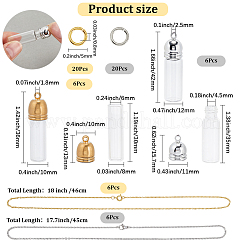 DIY Necklace Making Kits&nbsp;DIY-SC0030-95A