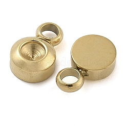 Ion Plating(IP) 304 Stainless Steel Pendant Rhinestone Settings&nbsp;STAS-B075-28G